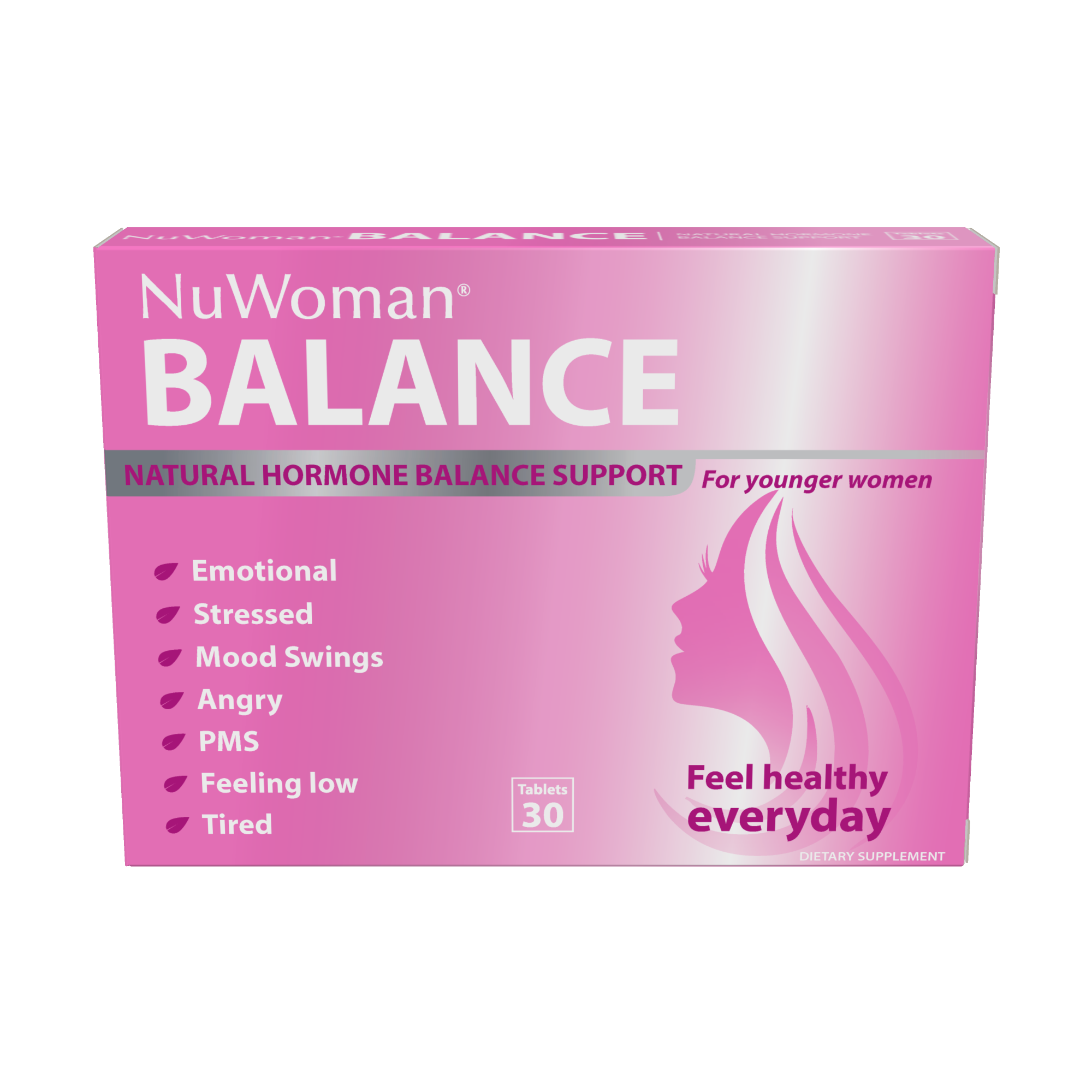 NuWoman BALANCE Hormone Supp. 30 tabs